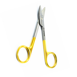 Ciseaux de qualité supérieure, courbés, en acier inoxydable, instrument chirurgical dentaire, résistant à la rouille, autoclavable, coupe de précision - Product Image 6