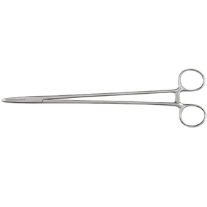 Porte-aiguille chirurgical Premium en acier inoxydable de qualité supérieure, robuste, à mâchoires à cliquet pour aiguilles de grande taille, porte-aiguille de suture - Product Image 4