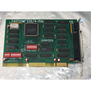 COMM TECH 232/4-ISA FASTCOM, CUATRO PUERTOS RS-232 - Equipo y Piezas de Semiconductores Legados Globales Confiables - Product Image 1