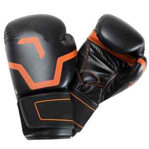 Direct Factory Supplier Customized Logo Professional Leather Boxing Gloves <b>Hook</b> Loop Closure Sports Gloves Co Sparing Breathable - Product Image 1