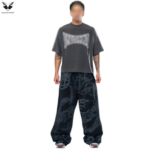 Pantalon de jogging ample en coton respirant pour homme, coupe confortable, dernières tendances, meilleur produit, pantalon ample de style varié - Product Image 4