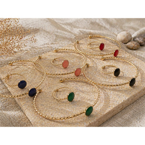 [Orbis] SURYEO Elegancia Retorcida de la Artesanía Coreana, Conjunto de Anillo y Pulsera Inspirado en Nudos Tradicionales con Metal Retorcido y Detalle de Ramio - Product Image 2