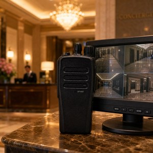 Radio Digitale Analogica Bidirezionale DMR DP1400 VHF UHF Dual <span class=keywords><strong>Band</strong></span> 16 Canali IP54 5W Walkie Talkie Portatile MIL-SPEC - Product Image 6