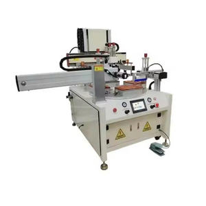 HH-1830 6-Station Automatic Rotary Screen Printer New <b>Model</b> for Flat Plastic Metal Glass Surface Printing - Product Image 1