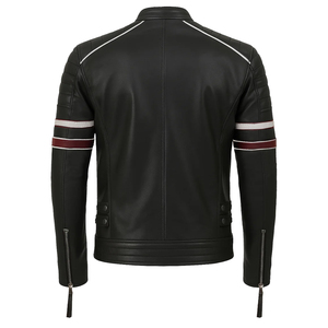 Combinaison deux pièces en cuir de vachette véritable pour motards, qualité supérieure, 100% cuir véritable, nouvelle collection, vente chaude - Product Image 1