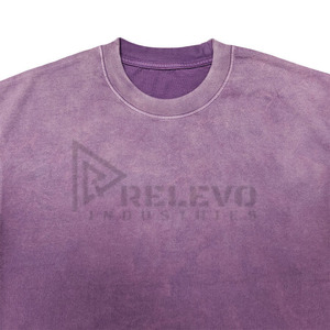 เสื้อยืดสตรีทแวร์ทรงโอเวอร์ไซส์สำหรับผู้ชาย ผ้าฝ้าย 100% ซักแล้ว ทรงไหล่ตก ผ้าหนา ระบายอากาศได้ดี แห้งเร็ว พิมพ์ลายตัวอักษร - Product Image 2