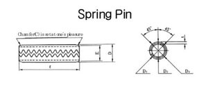 Pasador de resorte de acero inoxidable para carga ligera - Product Image 2