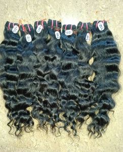 Extensiones de Cabello Humano Natural Indio Rizado sin Pegamento, de Alta Densidad y Larga Duración - Product Image 1