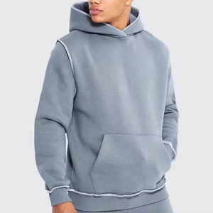 Vêtements pour Hommes Personnalisés par les Fabricants – Hiver, ODM, 100% Coton/Polyester, Délavé à l'Acide, Effet Vieilli, Coupe Oversize, Uni, Décontracté - Product Image 6