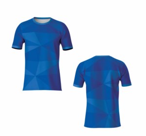 T-shirt personnalisé à impression intégrale par sublimation, tissu polyester doux, évacuation de l'humidité, coupe confortable, idéal pour les vêtements de sport - Product Image 4