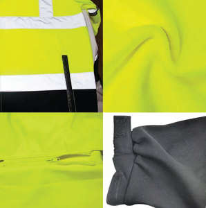Customized Working Safety <b>Jacket</b> for <b>Workers</b> Custom Design With High Quality Zipper <b>Jacket</b> Safety <b>Jacket</b> - Product Image 3