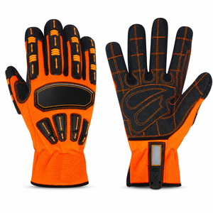 Guantes Mecánicos de Impacto TPR al por Mayor, Guantes de Seguridad para Campos Petroleros, Antideslizantes, Resistentes a Cortes, Guantes de Protección Industrial para Seguridad - Product Image 1