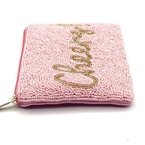 Monedero de cuentas de excelente calidad con bordado de la letra M, acolchado, modelo 2026, último éxito de ventas, mini monedero ecológico. - Product Image 5