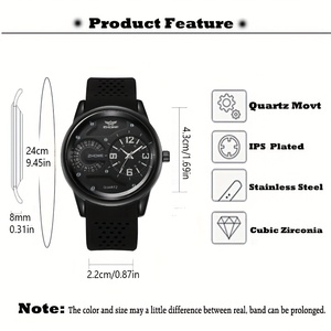นาฬิกาข้อมือแฟชั่นหรูหรา ดีไซน์สปอร์ต ระบบควอตซ์ รุ่น NW1438 - Product Image 3