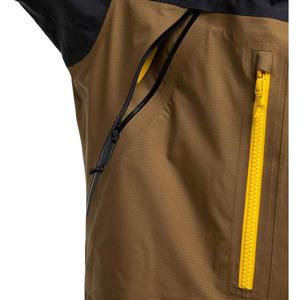 Veste de ski imperméable surdimensionnée pour homme, 100% polyester, tissu 10 000 mm, veste d'hiver, prix de gros, design personnalisé - Product Image 3