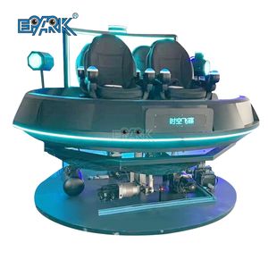 <span class=keywords><strong>2022</strong></span> gagner de l'argent 6 Dof plate-forme de mouvement volant Vr 9d Machine de cinéma 9d réalité virtuelle 9d 4 sièges - Product Image 3