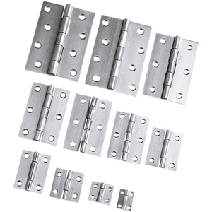 Petites portes d'armoires en acier inoxydable 304 avec charnières miniatures de 1 pouce, 2 pouces, 3 pouces pour portes, fenêtres, boîtes - Product Image 2