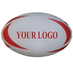 Ballon de rugby Ballon de rugby de football américain personnalisé en PU et caoutchouc avec logo personnalisé pour l'entraînement et le sport Tailles toutes - Product Image 3