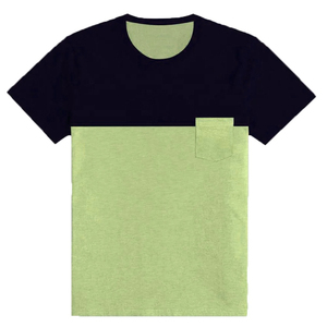 Camisetas de Algodón 100% Personalizadas OEM para Hombre con Bolsillo |   Camisetas Transpirables de Manga Corta con Logotipo Serigrafiado - Product Image 3