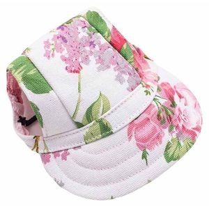 Cappello Floreale per Cani con Protezione UV, Regolabile, Accessorio e Ornamento alla Moda per Animali Domestici - Product Image 2