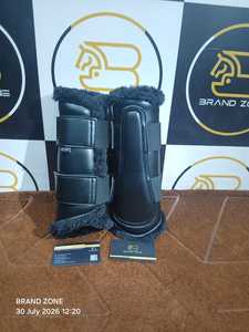 Botas Ecuestres BRAND ZONE de Cuero Patentado para Caballos, Botas Protectoras para Tendones con Neopreno de 8MM y Piel Sintética, Duraderas y Cómodas - Product Image 5