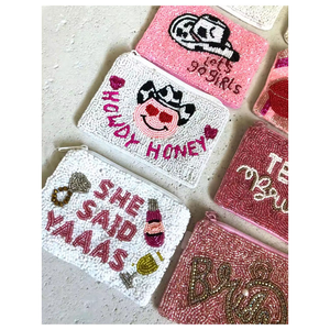 Porte-monnaie en perles fait main de qualité supérieure, petit portefeuille pour femmes et filles à prix bas - Product Image 6