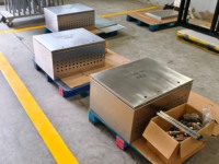 Boîtier de commande électrique IP56 en acier inoxydable SS304 pour l'automatisation industrielle et les systèmes de contrôle électrique