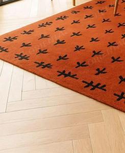 Alfombra de Lana de Diseño Personalizado de Lujo para Sala de Estar, Hecha a Mano, Alfombra Grande de Fábrica para Sala de Estar - Product Image 5