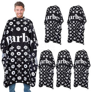 Capa de Peluquería de Lujo con Tela Suave, Capa de Barbero para una Experiencia Cómoda - Product Image 1