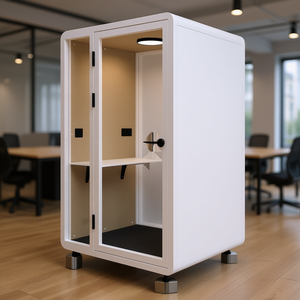 โซโล พลัส ไฮโปด ตู้โทรศัพท์แบบโมเดิร์น เฟอร์นิเจอร์สำนักงานแบบเก็บเสียง ตู้สำนักงานแบบโมดูลาร์ ตู้ประชุมแบบเก็บเสียง ตู้สำนักงานแบบเก็บเสียง - Product Image 3