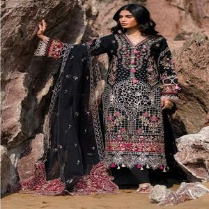 Robe pakistanaise de qualité supérieure pour mariage et fête du fournisseur et exportateur indien disponible au prix de gros - Product Image 3