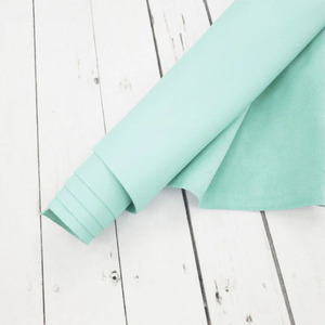 Sophisticated Mint Green Handbags Purses And Wallets Featuring Premium Soft Pebble Grain Cowhide <b>Leather</b> For Different Projects - Product Image 1