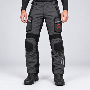 Nouvelle Arrivée : Pantalon de Moto avec Tissu Résistant, Coupe Confortable, Conception Protectrice, Construction Respirante pour la Conduite à Moto - Product Image 1