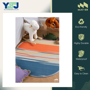 พรมปิกนิกกลางแจ้งดีไซน์ทันสมัยคุณภาพเยี่ยมราคาสุดคุ้มหลากหลายแบบ ผลิตจากโพลีโพรพิลีน 100% รูปทรงกลม มีจำหน่ายแล้ว - Product Image 5