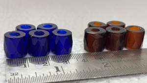 Cuentas de Vidrio Facetadas Premium, Cuentas Sueltas de Cristal Brillante con Corte Asscher, Cuentas Espaciadoras Rondelle, Suministros para Fabricación de Joyería DIY, Venta al Por Mayor - Product Image 2