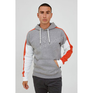 เสื้อฮู้ดดี้ฤดูหนาวแบบกำหนดเอง 450 GSM สำหรับผู้ชาย หลายสี ผ้าฝ้ายฟลีซ 100% ปักลาย ตัดเย็บตามสั่ง - Product Image 3