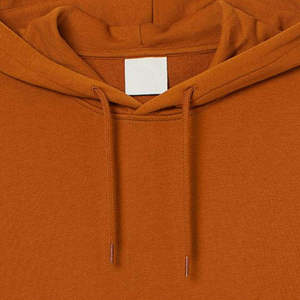 Vente en gros de sweats à capuche pour hommes, bicolores orange rouille et kaki, avec poche kangourou, OEM ODM, vêtements en gros - Product Image 2