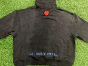 Sweat à capuche unisexe brodé lavé à l'acide 100% coton lourd hiver French Terry vente en gros raisonnable sweats à capuche pour hommes - Product Image 6