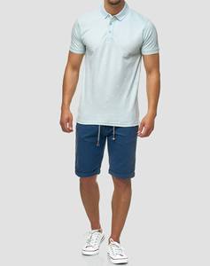 Polos de Hombre de Lujo, 100% Algodón Doble Mercerizado, Color Puro, para Deportes y Golf - Product Image 1