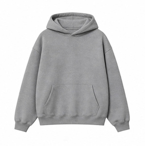 Sudadera Unisex de Cuello Redondo, Mezcla de Poliéster/Algodón, Ecológica, con Impresión Digital Personalizada, Logotipo Sólido, Sudadera con Capucha Gruesa para Primavera - Product Image 3