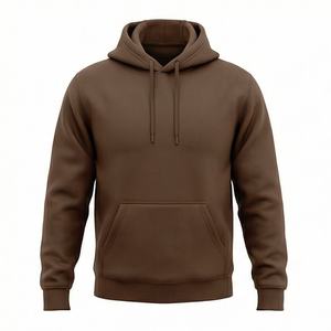 Sudadera con Capucha para Hombre 2025, Otoño Invierno, Casual, Holgada, Hombros Caídos, Color Sólido Personalizable, Ropa Urbana, Venta al Por Mayor de Fábrica - Product Image 1