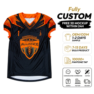 Maillot de football personnalisé pour équipe, impression par sublimation, uniforme de performance premium, léger, 100 % polyester, anti-bactérien, manches courtes - Product Image 1