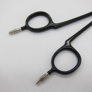 Professional Bipolar Forceps Cable 4mm Banana <b>Plug</b> Non Stick Polish Tip ESU Scissors Cable for Medical Use - Product Image 6