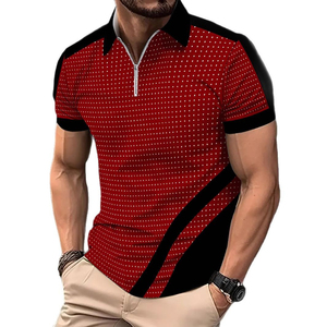 Casual Wear Men Polo Shirts Hot Selling New Design Custom Logo Solid Color Breathable Cotton Polo Shirts Plus Size <b>Classic</b> Wear - Product Image 4