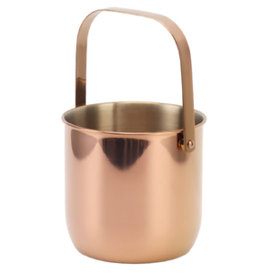 Cubo de Hielo de Cobre con Enfriador de Vino, Aislamiento al Vacío de Doble Pared, Hecho a Mano, Regalo Empresarial, Diseño Tradicional, Capacidad Personalizable - Product Image 1