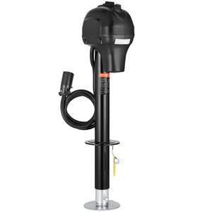 Gato de lengüeta de alimentación negro de 3500 libras para remolque RV y Camper, Conector de remolque eléctrico, Conector de remolque de 7 pines, accesorio Exterior RV - Product Image 1