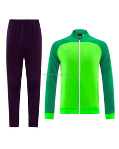 2024 unisexe personnalisé grande taille ensemble de survêtement à capuche survêtement costume de sport OEM vêtements de fitness 2 pièces veste pantalon hiver 100% coton impression - Product Image 3