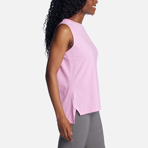 Débardeurs pour femmes de qualité supérieure, vente en gros, séchage rapide, respirants, en coton et polyester, pour la gym, avec couleurs personnalisées - Product Image 4