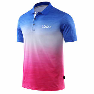 Camiseta Polo Sublimada para Hombre, Nueva Moda, Precio Económico OEM, Calidad Premium, Logotipo/Colores Personalizados, Camisetas Polo Masculinas de Tendencia - Product Image 1