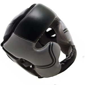 หมวกกันกระแทกครึ่งใบหน้าคุณภาพสูง ทำจากหนัง PU สังเคราะห์ ปรับขนาดได้ ป้องกันสองชั้น พร้อมพิมพ์โลโก้ตามสั่ง - Product Image 6